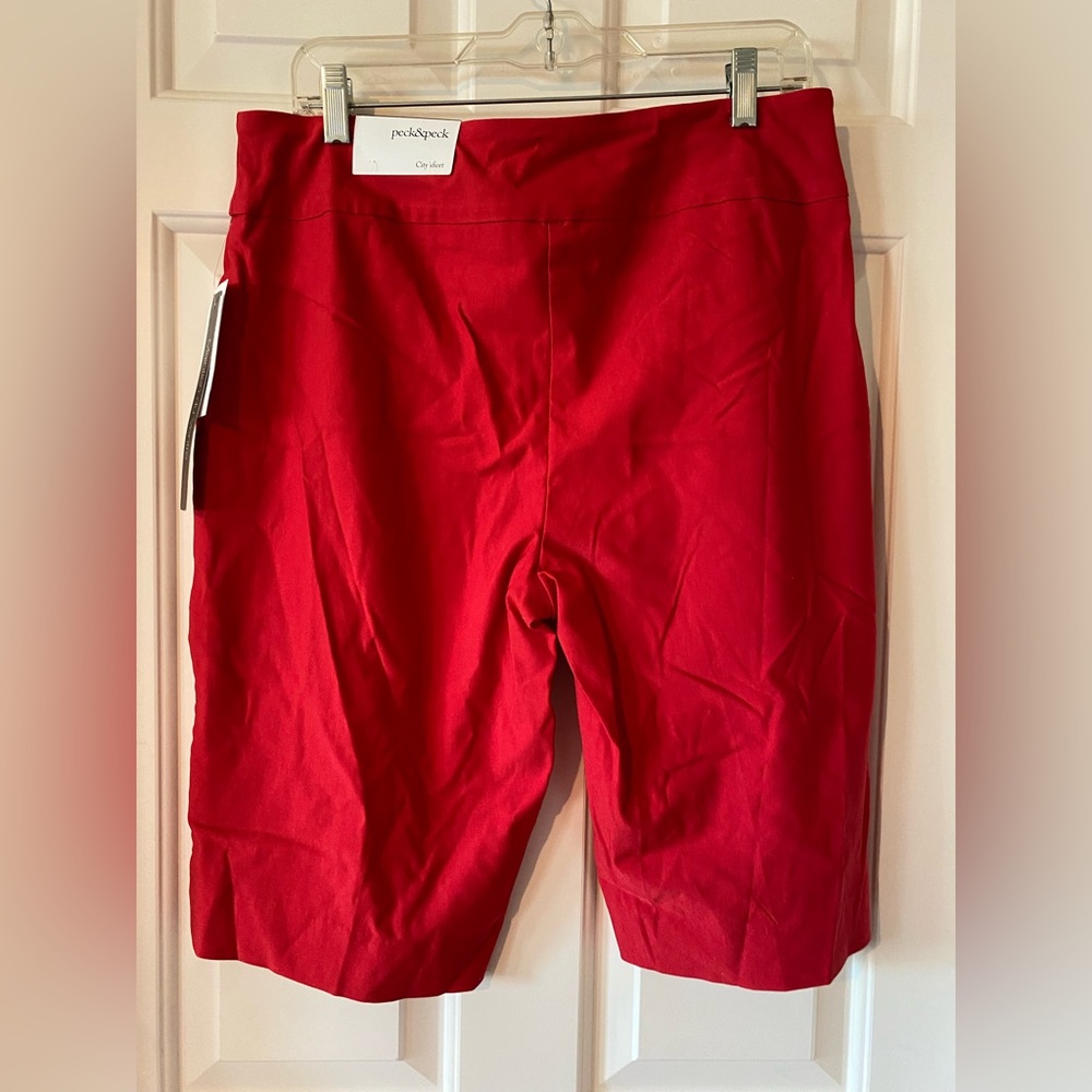 PECK & PECK - City Shorts - Bermuda red